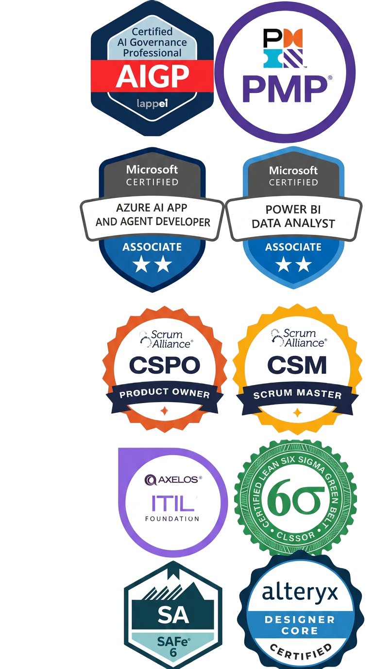 Credentials and certifications
